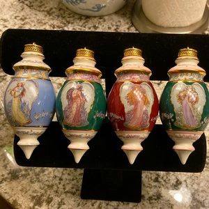 Heavenly Celebrations- Symphony of Angels Ornaments- Bradford Exchange - 2